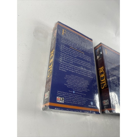 Roots Alex Haley VHS Vol 1 & 2 Sealed David L Wolper Production Classic - Picture 9 of 11